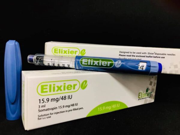 ELIXIER PEN 15.9 mg/48 IU 3 ml Somatropin 15.9 mg/48 IU